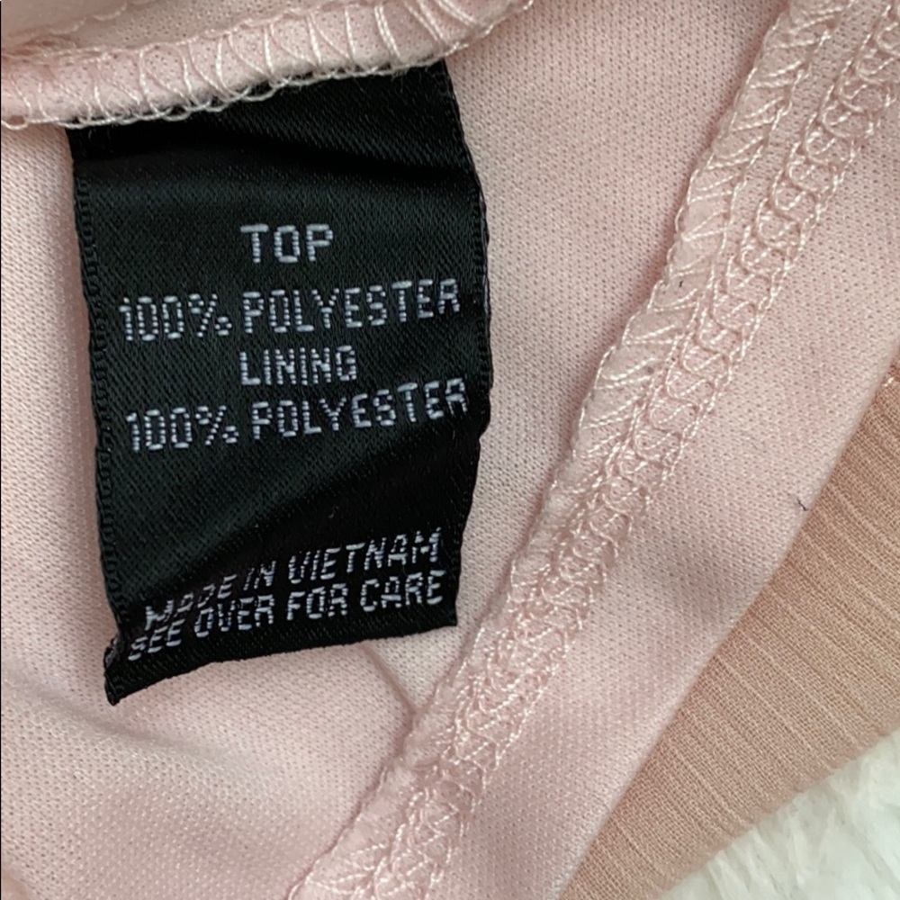 BCX Women’s Pink Side Ruffle Top - Picture 6 of 8